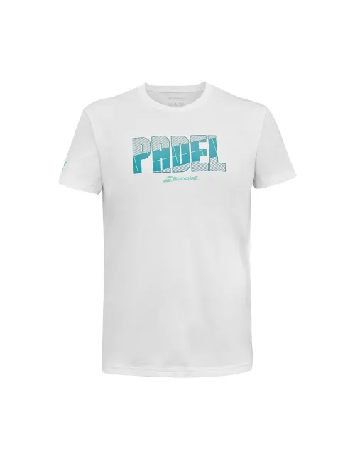 Camiseta Babolat Padel Cotton Tee | Ofertas de pádel